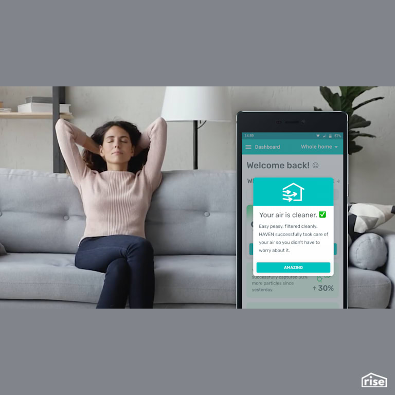 Clean Air, Under Control with Smart Thermostat by TZOA
