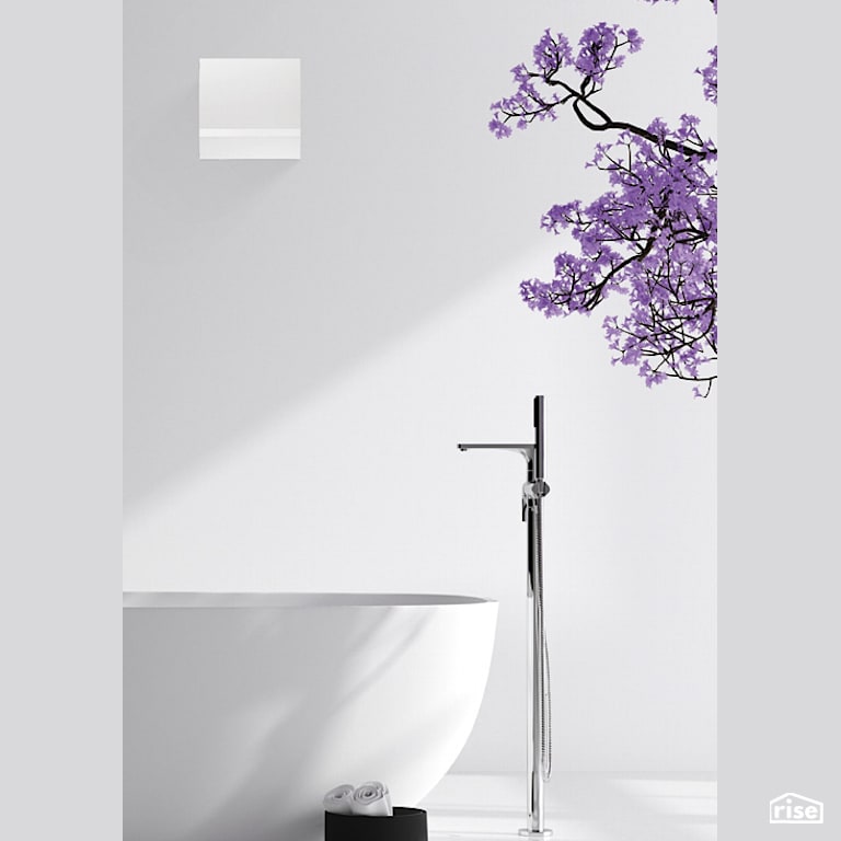 Lunos ductless HRV in bathroom with Ductless Heat Recovery Ventilator by LunosCanada