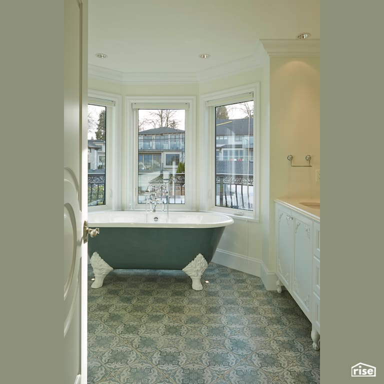 Ensuite with Integrated LED by My House Design/Build Team Ltd.