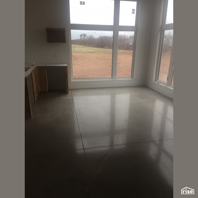 800 Grit Hiperfloor with Concrete Flooring by DeltaCrete