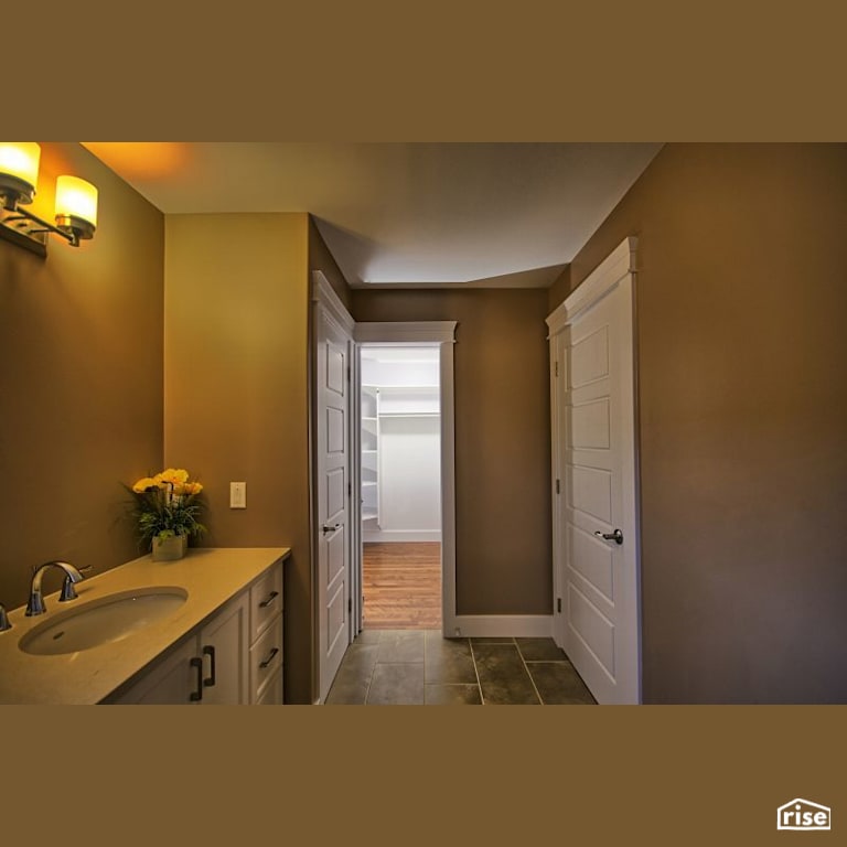 145 Olive - Bathroom with Low-Flow Bathroom Faucet by Whitestone Developments