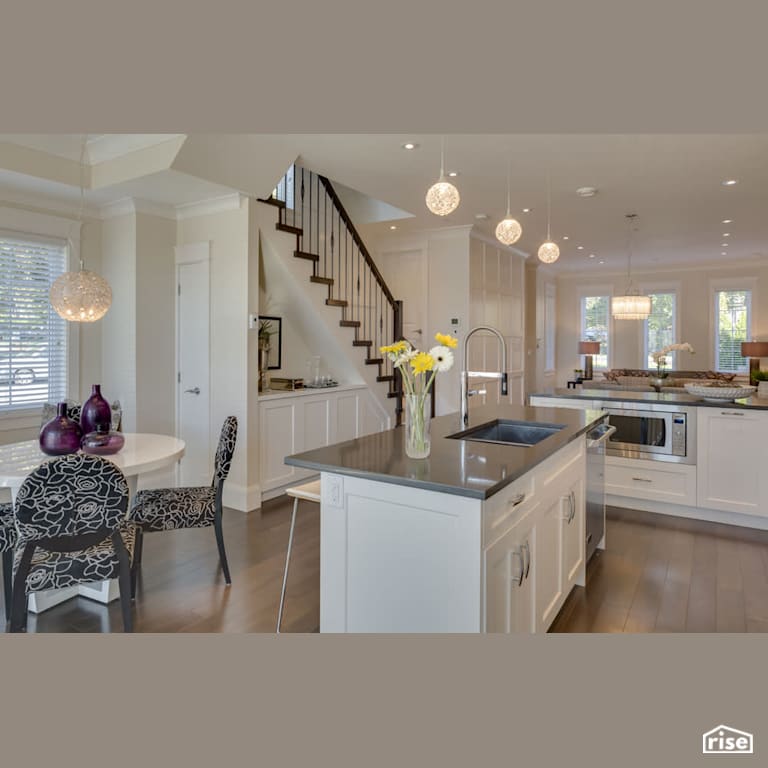 Clay Construction - Kerrisdale Traditional - Kitchen with Integrated LED by Clay Construction