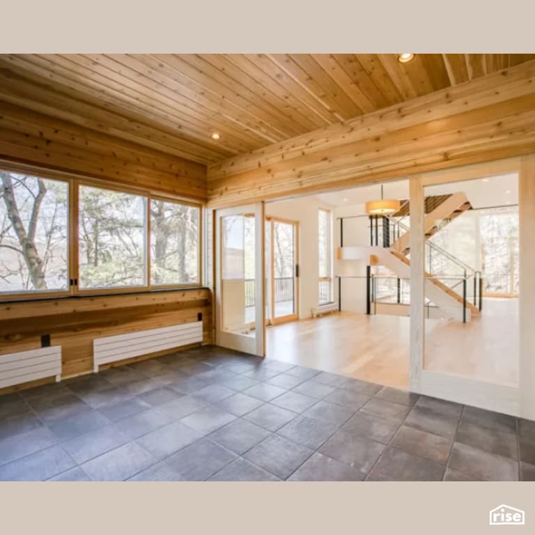 Sunroom with Integrated LED by Constructive Builders