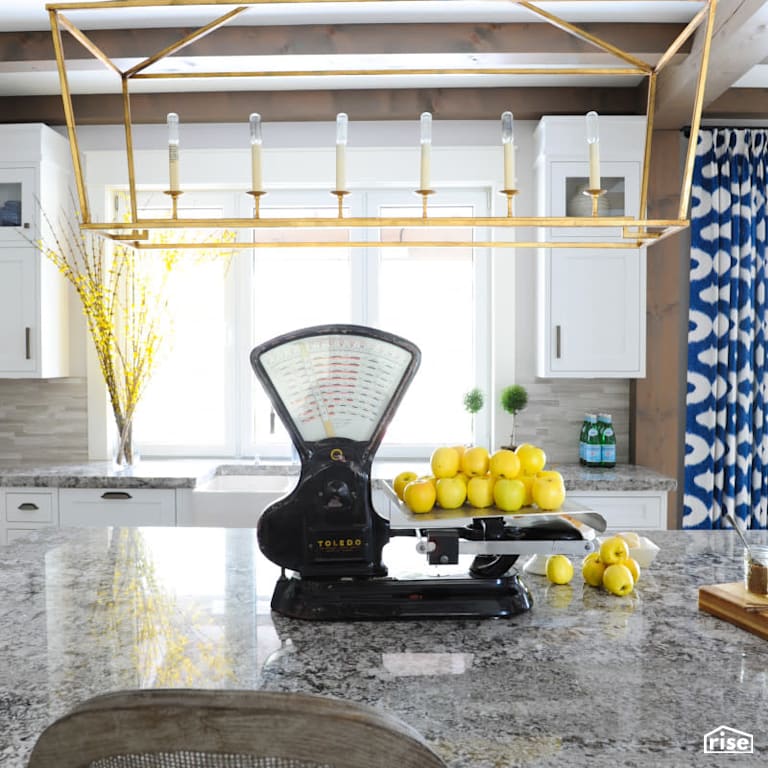 Walnut Grove - Kitchen with Wood Veneer Cabinet by PlaidFox