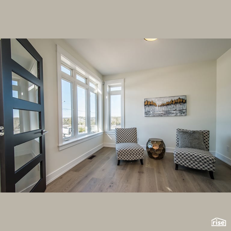The Tempranillo with Laminate Flooring by Bowers Construction