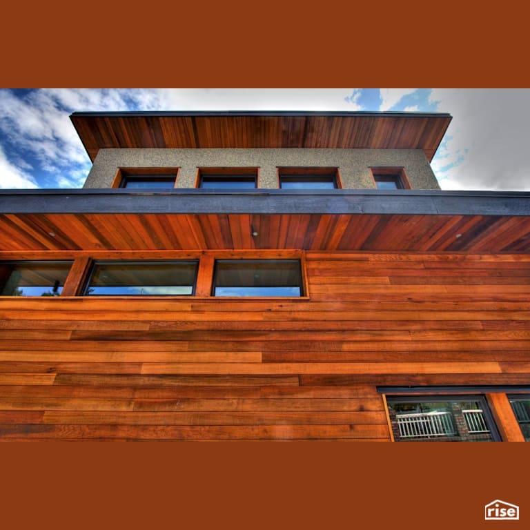 Mendoza House - Exterior with Fixed Window by Lanefab Design/Build