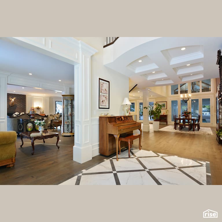 Main Level with Integrated LED by My House Design/Build Team Ltd.
