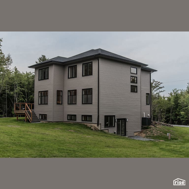 71 Arielle Lane - Exterior with Air to Air Heat Pump by Homes by Highgate