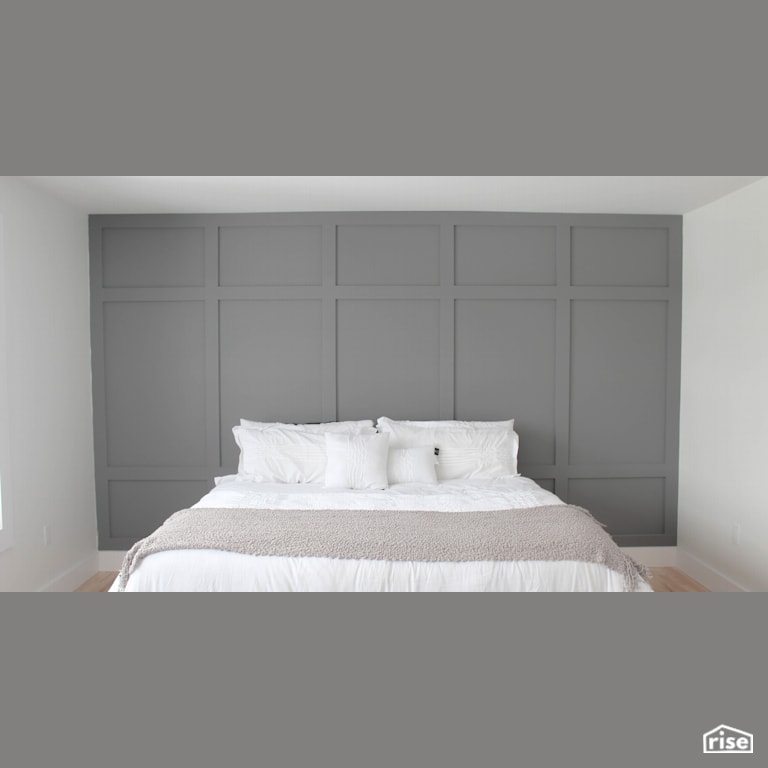 The California - Master Bedroom with FSC Certified Hardwood by Justin Bowers Homes