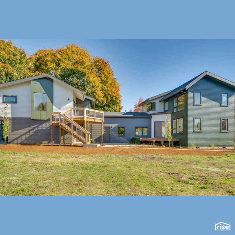 Montavilla Residences with Aluminum or Metal Window Frame by HARKA Architecture, LLC