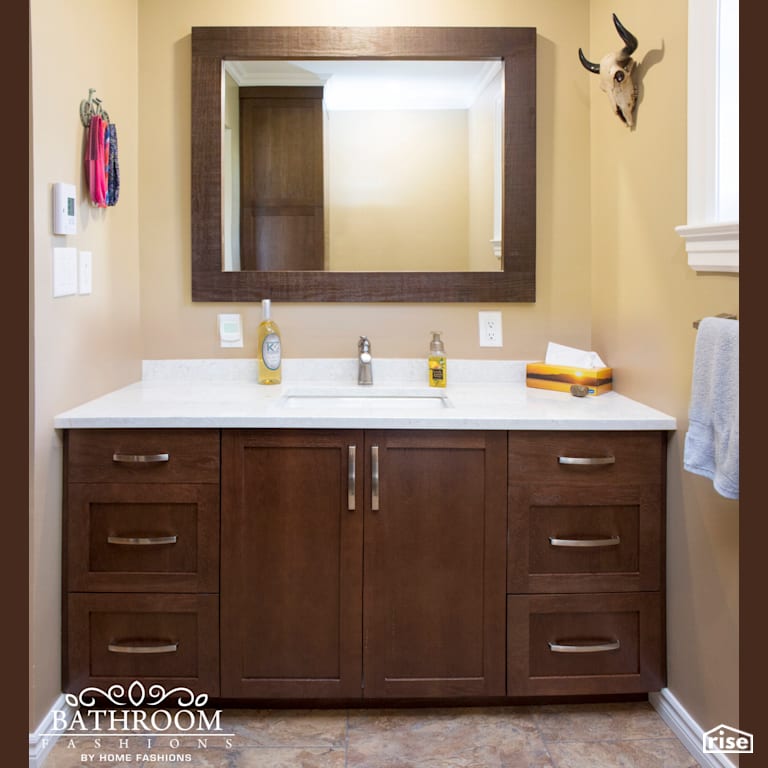 Bathroom Fashions - 2 Bathroom Reno with Programmable Thermostat by Home Fashions