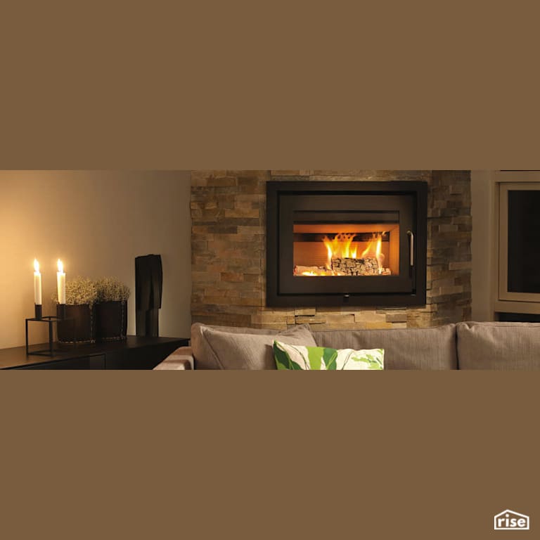 Gas Fireplace with Gas Fireplace by ET Mechanical