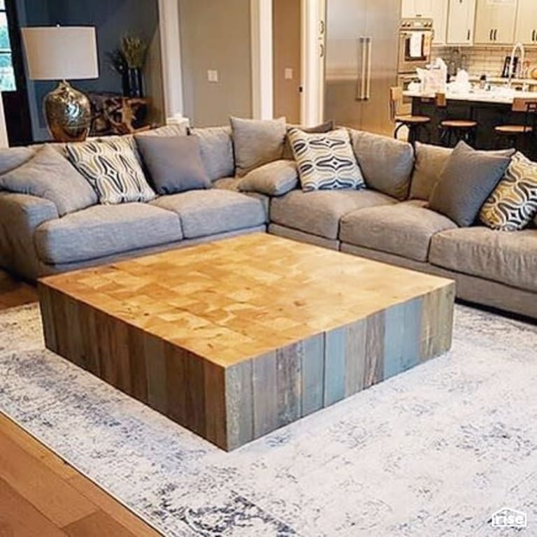 Finished wood living room table with Interior Wood Finish by Vermont Natural Coatings