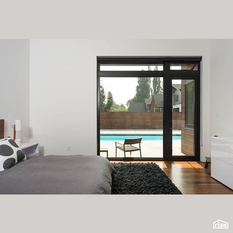 Fort Langley Modern Blend - Bedroom with LED Lighting by My House Design/Build Team Ltd.