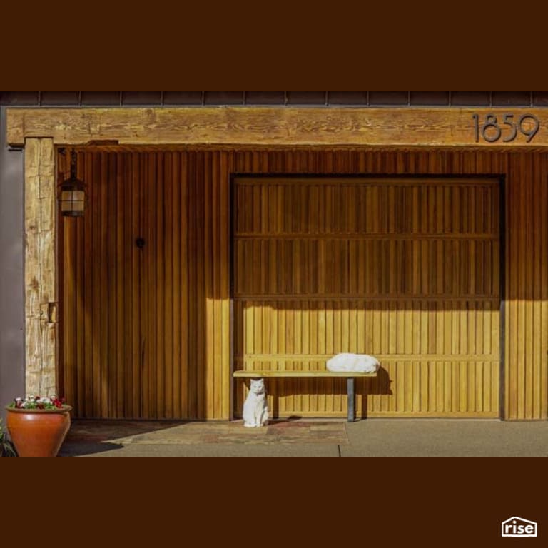 LEED Home Exterior with Charred Wood Siding by Winsome Construction