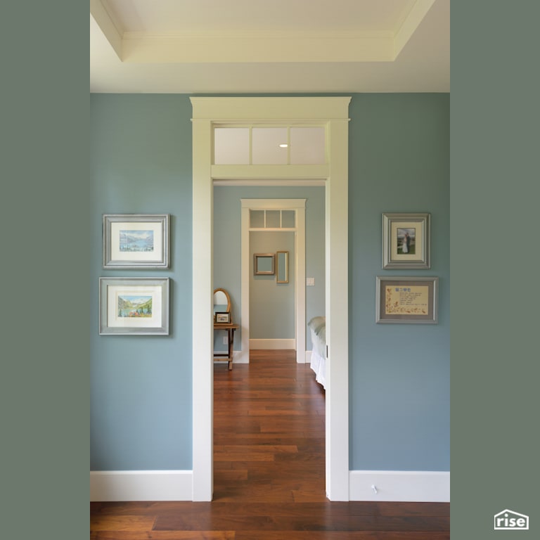 Walk in Closet by Ellenwood Homes