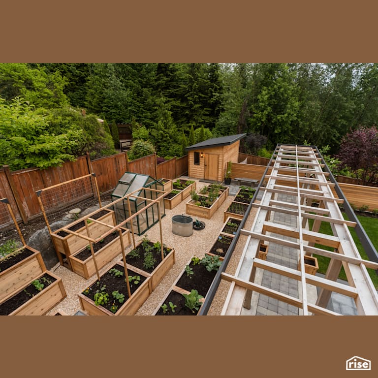 Gardens with Outdoor Gardens by My House Design/Build Team Ltd.