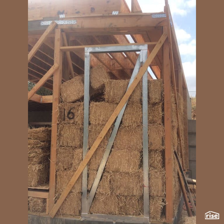 Straw Bale Walls with Straw Bale Walls by Alliance Green Builders