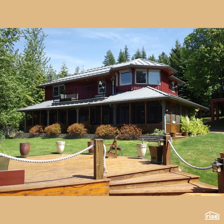 Copper Island Fine Homes - Exterior with Fixed Window by Copper Island Fine Homes Inc.