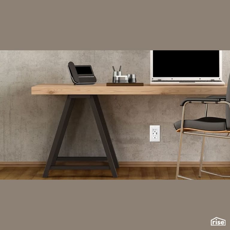 TOPGREENER Electrical Wall Outlet with Electrical Outlet by Top Greener Inc.