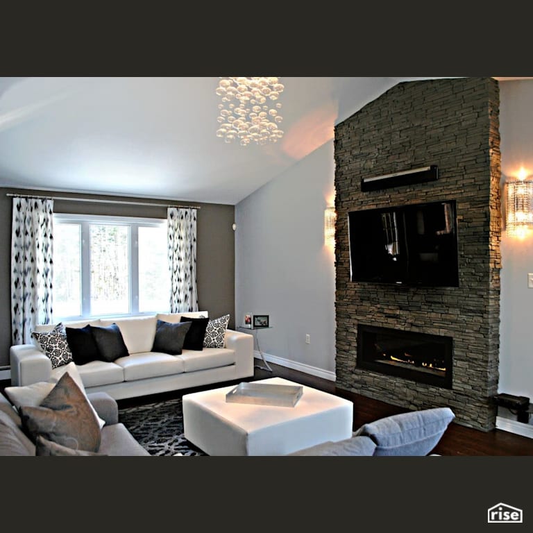 Crestfield with Engineered Hardwood by Amazing Space Interiors