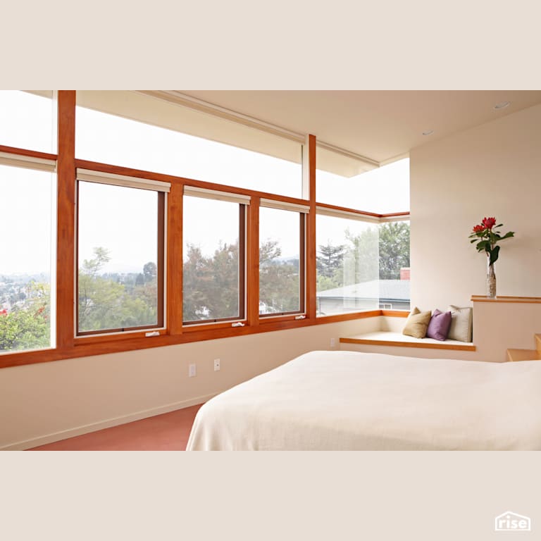 Echo Park Master With Large Windows with Fixed Window by Tracy A. Stone Architect