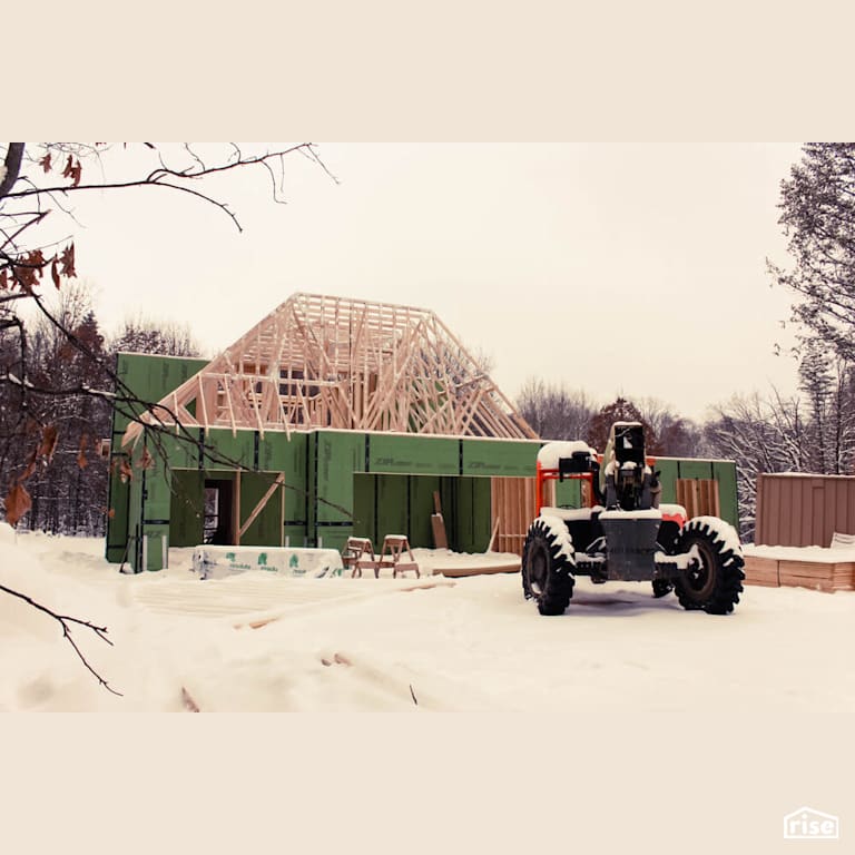 Tstud R19 Insulated Stud with pitched roof with Insulated Stud by Tstud