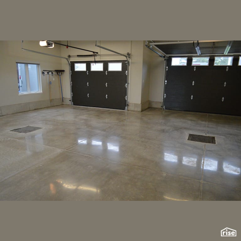 800 Grit Hiperfloor with Concrete Flooring by DeltaCrete