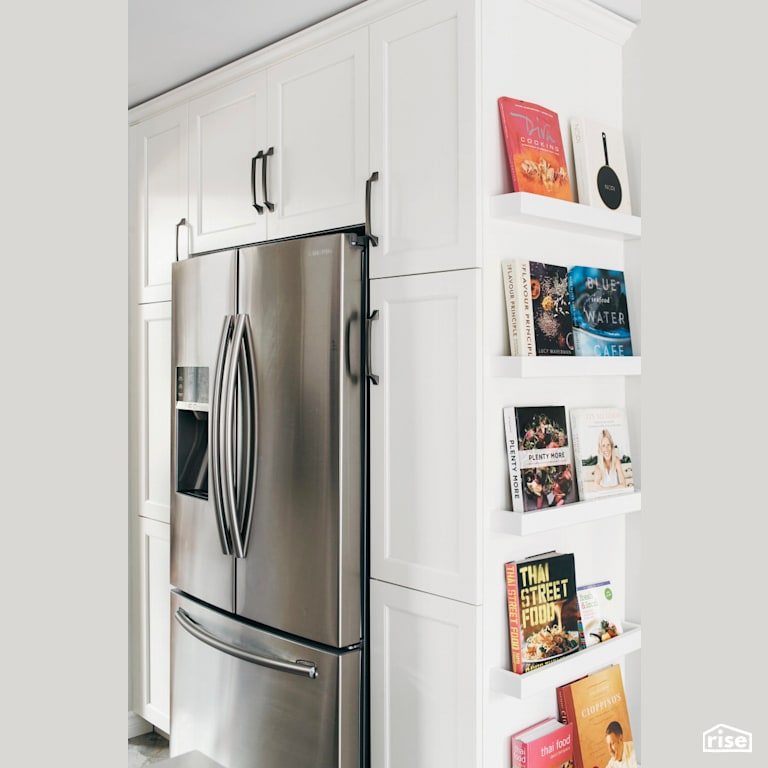 Kitchen - West-End Halifax Contemporary Design with Refrigerator by Case Design/Remodeling