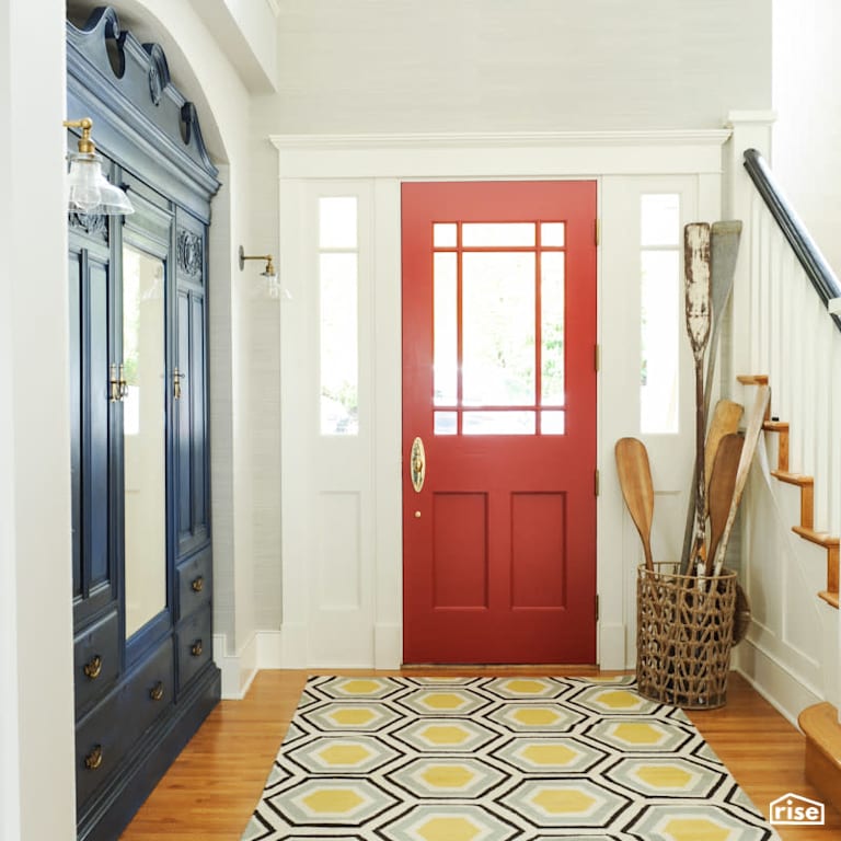 Entryway with Energy Star Exterior Door by PlaidFox