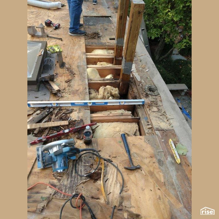Difficult Rooftop Patio Installation Made Easy with Vinyl Decking by Global Dec-k-ing Systems
