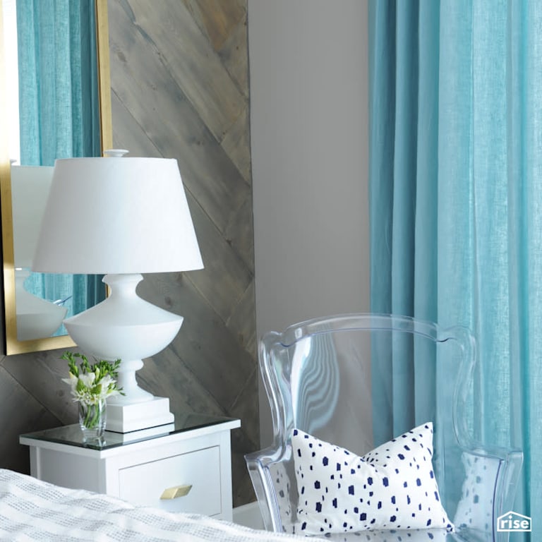Bedroom with Desk Lamp by PlaidFox