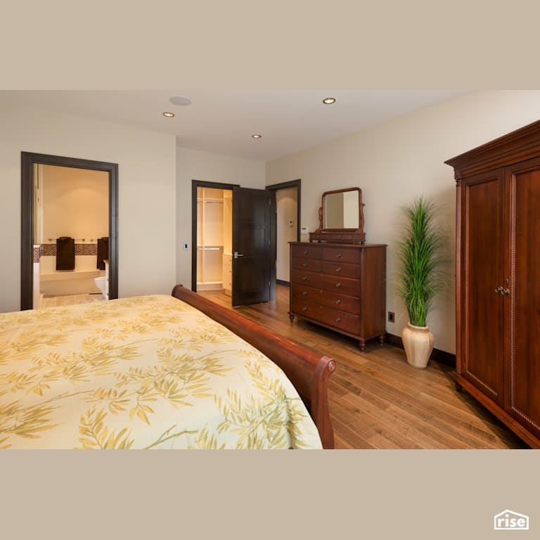 Master Bedroom with Integrated LED by My House Design/Build Team Ltd.