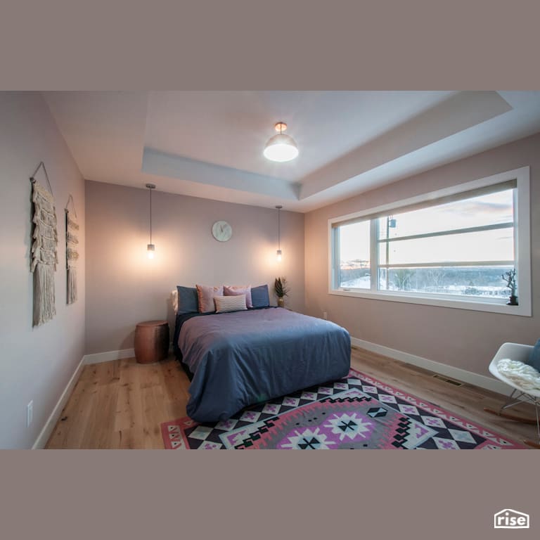 Paradiso Spare Bedroom with Casement Window by Bowers Construction