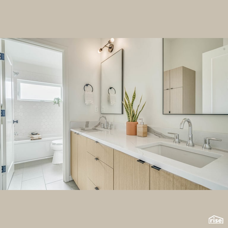 Montavilla Residences with Ceramic Tile Floors by HARKA Architecture, LLC