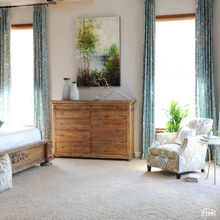 Bedroom with Carpeting by PlaidFox