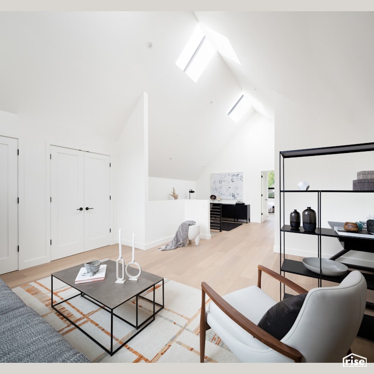 Loft Style Office and Living Area with Heat Recovery Ventilator [HRV] by Synthesis Design