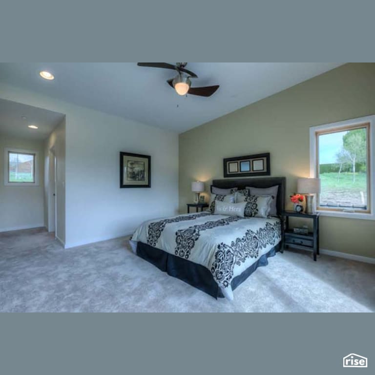 Bedroom with Integrated LED by Winsome Construction