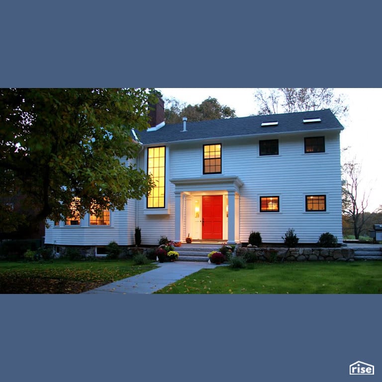 Lincoln Addition Exterior with Fixed Window by Helios Design Group