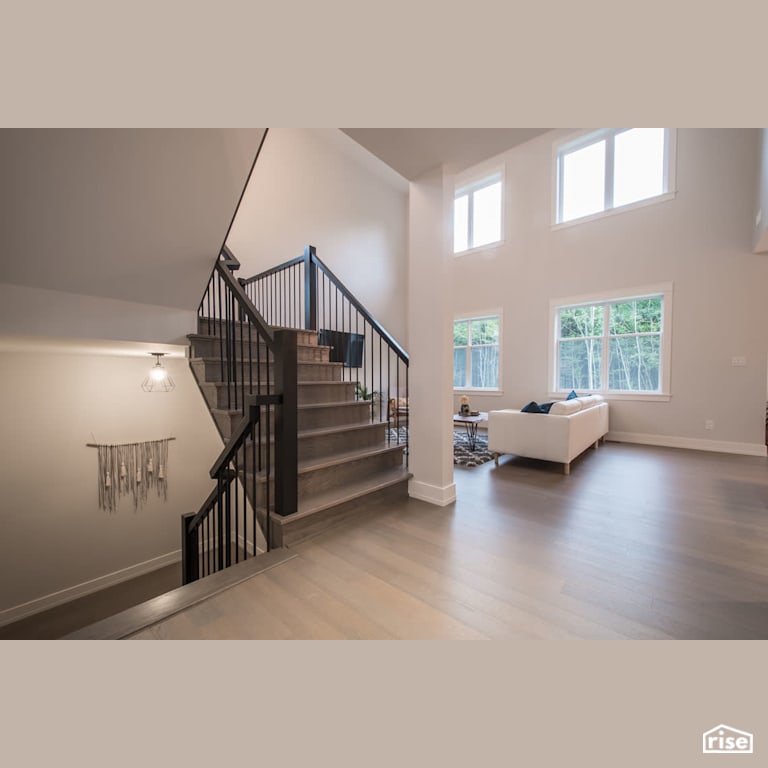 71 Arielle Lane - Living Room with Fixed Window by Homes by Highgate