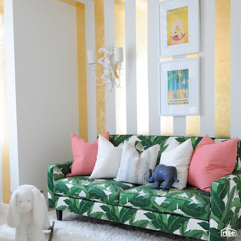 Nursery with Wall Light by PlaidFox