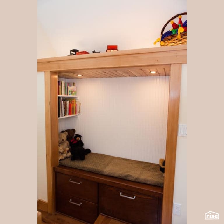 Children's Nook with Integrated LED by Winsome Construction
