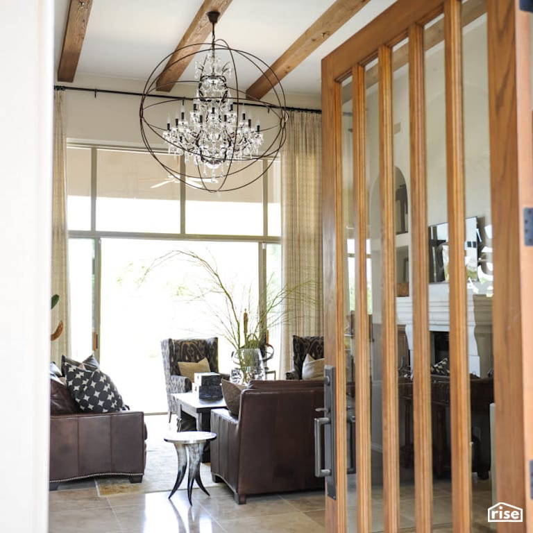 Scottsdale Arizona Retreat - Entryway View with Energy Star Exterior Door by PlaidFox