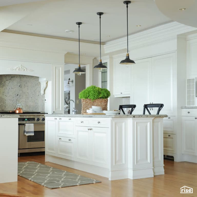 Kitchen with Low-Flow Kitchen Faucet by PlaidFox