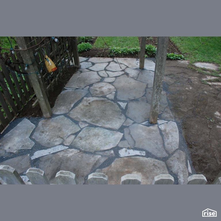 Backyard Patio Stones with Patio Stone by Earthworks Landscape & Design