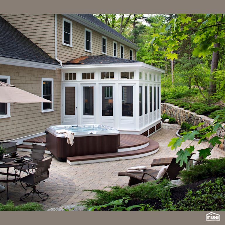 Archadeck - Patio with Composite Decking by Archadeck of Nova Scotia