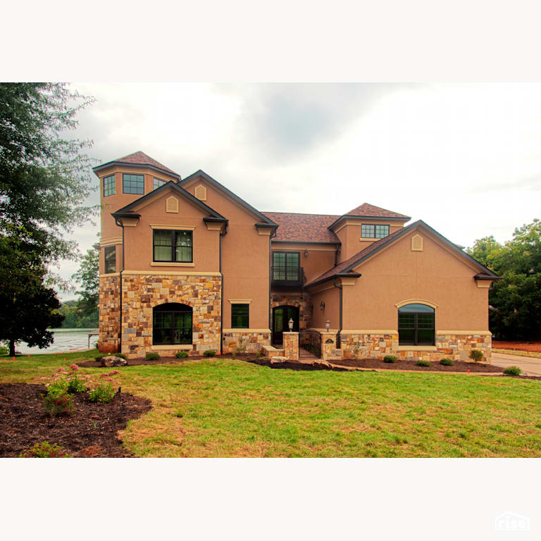 Panella Residence - Front with Insulated Concrete Forms [ICF] by Nudura