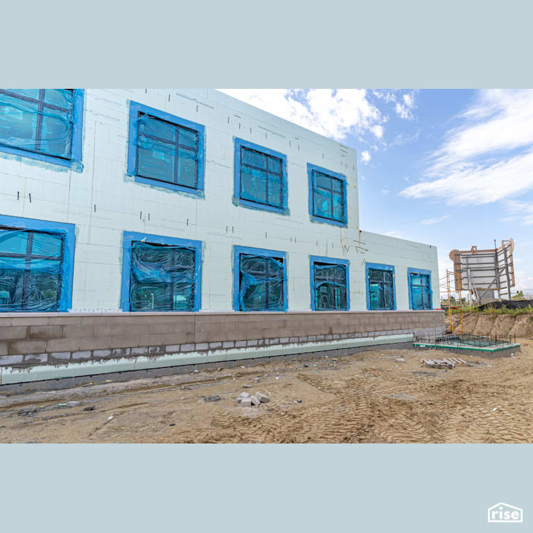 Howland Green Business Center - Windows Outside with Insulated Concrete Forms [ICF] by Nudura