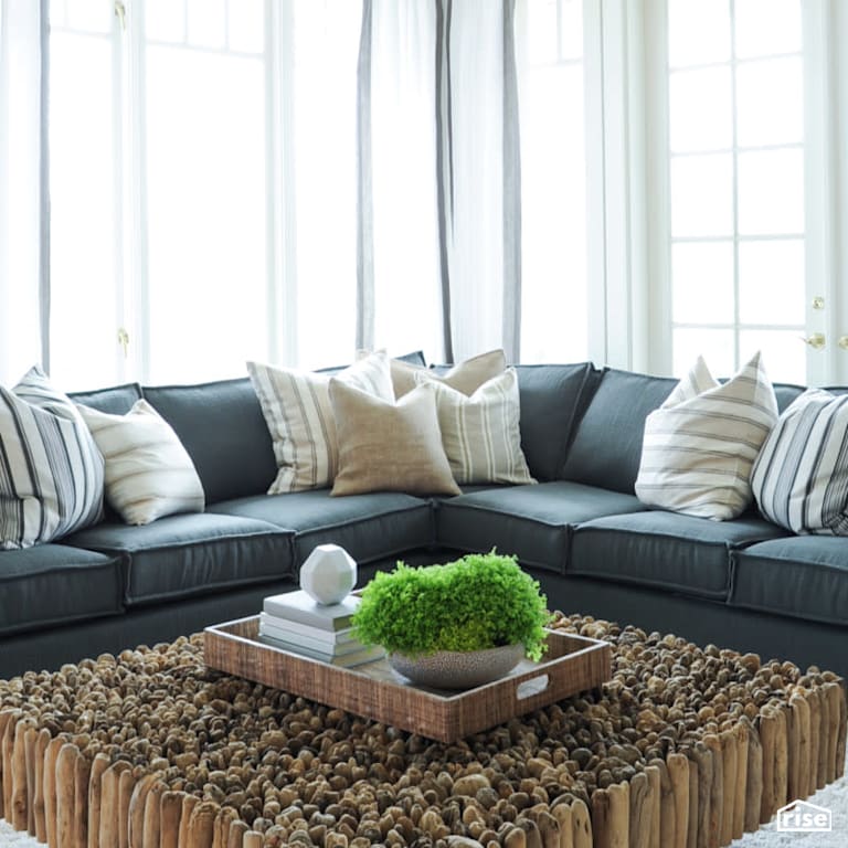 Living Room Sofa with Energy Star Exterior Door by PlaidFox