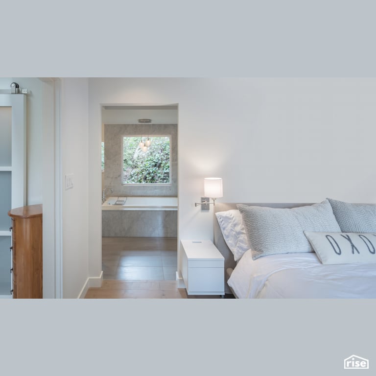 Marine Drive Bed and Bath with LED Lighting by Synthesis Design